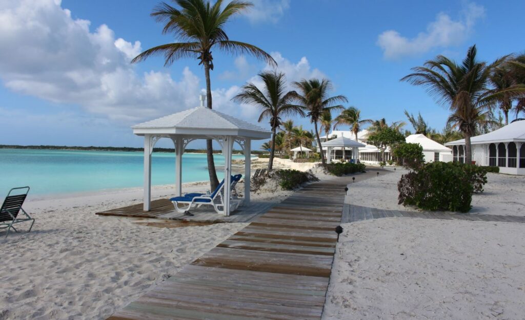 Cape Santa Maria Beach Resort, Long Island, Bahamas. Autore e Copyright Marco Ramerini..