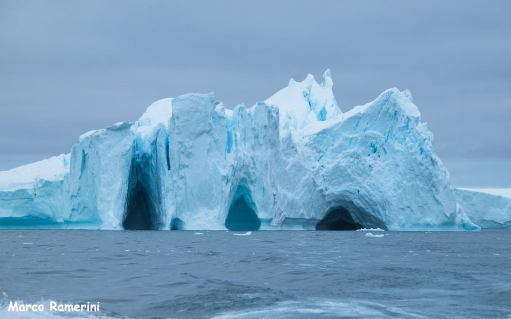 Cattedrale di ghiaccio, Disko Bay, Groenalndia. Autore e Copyright Marco Ramerini