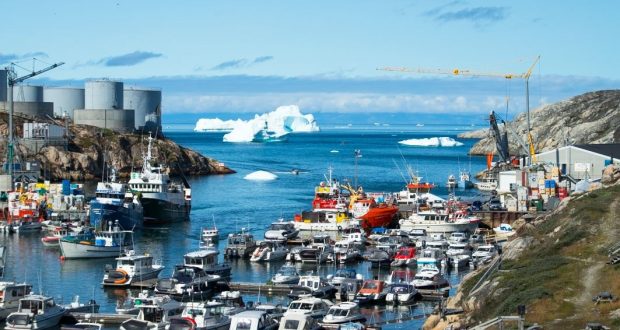 Il porto di Ilulissat, Groenlandia. Autore e Copyright Marco Ramerini